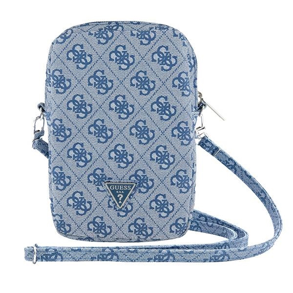 Guess Zip 4G Trīsstūra soma - zila | Triangle bag blue