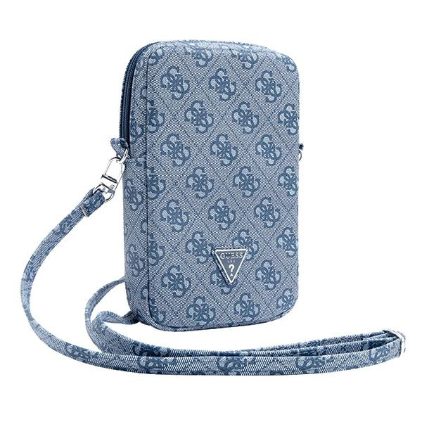 Guess Zip 4G Trīsstūra soma - zila | Triangle bag blue