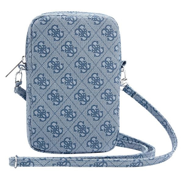 Guess Zip 4G Trīsstūra soma - zila | Triangle bag blue