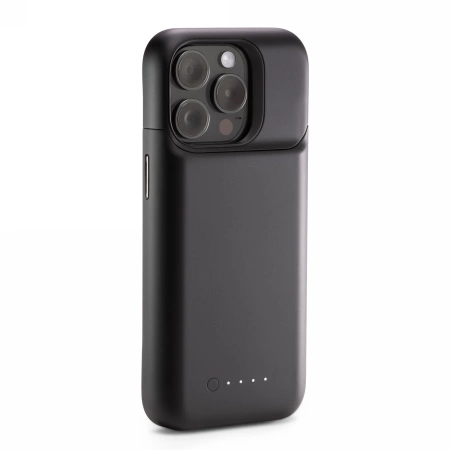 Mophie Juice Pack apvalks iPhone 15 Pro ar iebūvētu 2400 mAh barošanas banku - melns | case for with built-in power...