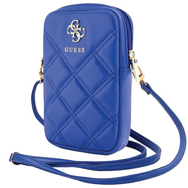 Guess Zip Quilted 4G bag - синий