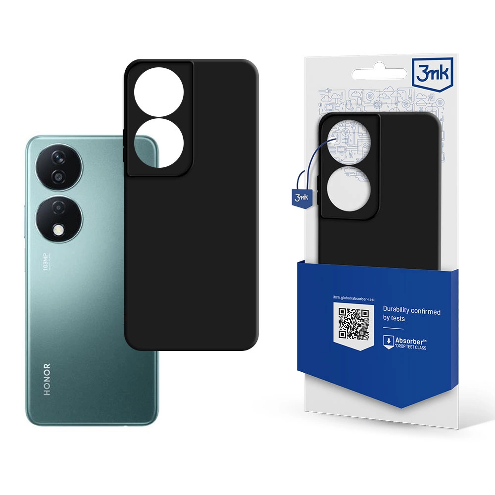Honor X7B 3MK Matt Case Cover, Black | Матовый Чехол Кейс Бампер Обложка для...