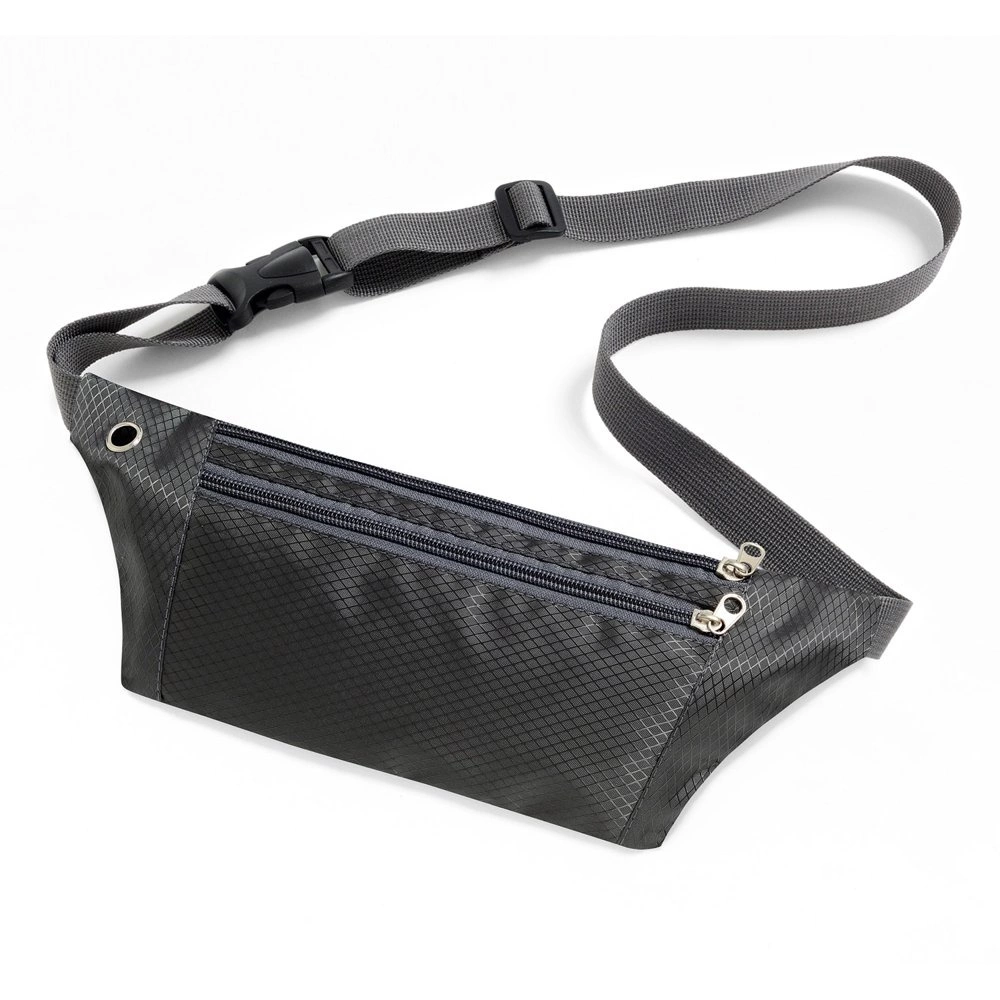 Ultimate skriešanas josta ar austiņu izeju melna | Running Belt with headphone outlet black