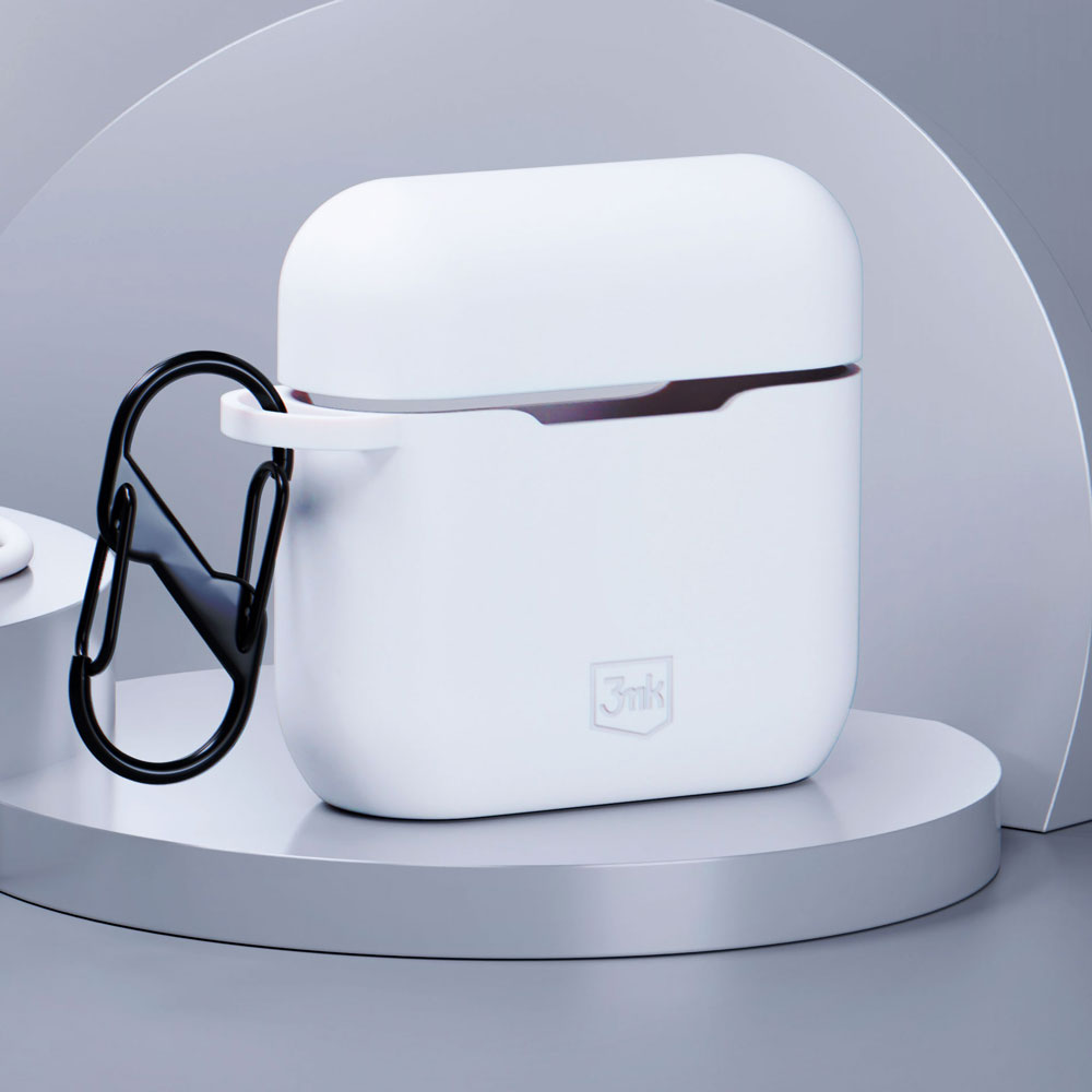 3mk AirPods 3 силиконовый чехол Silicone Case, белый