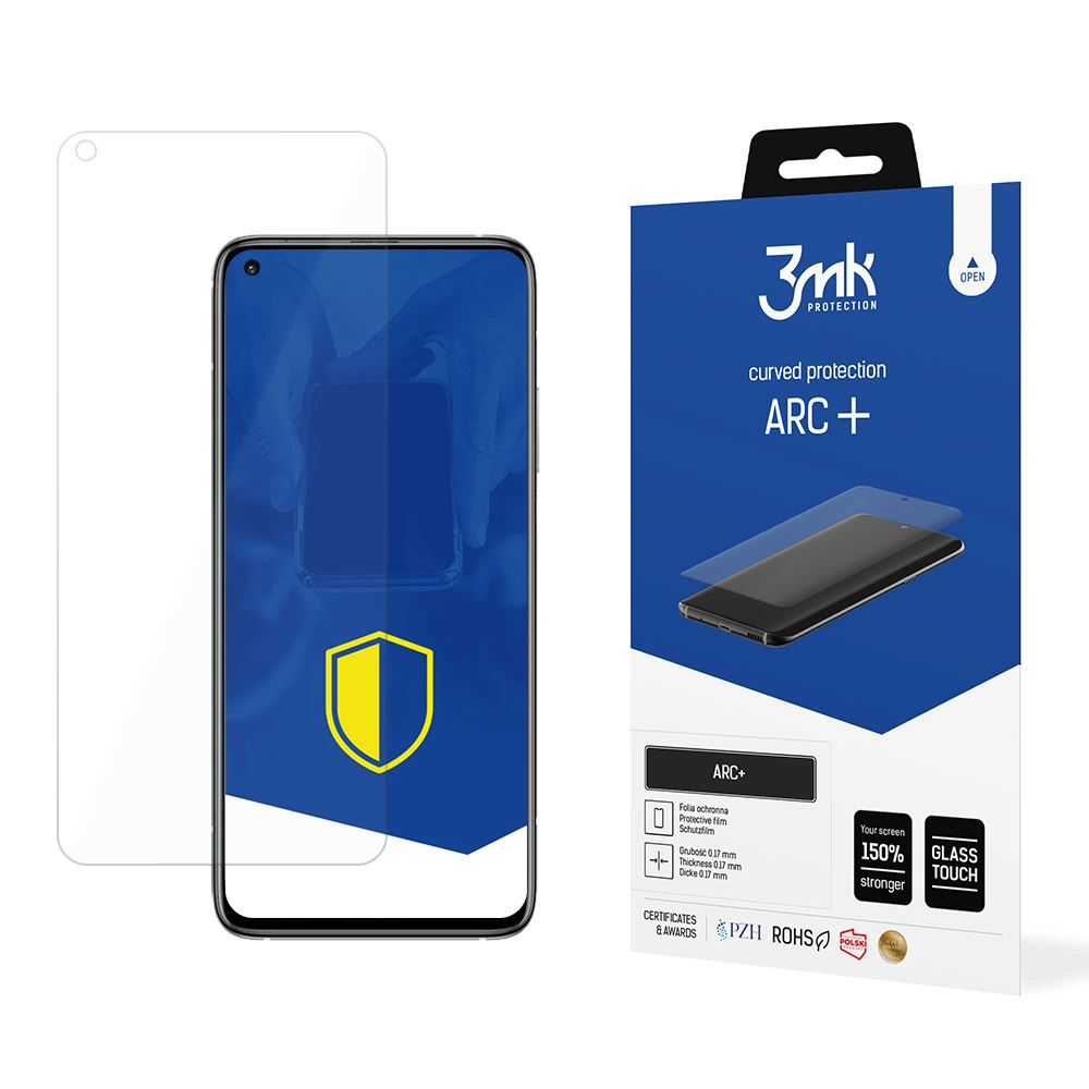 Xiaomi Mi 10T / Mi 10T Pro 5G Защитная Пленка на Экран | 3MK ARC+ Protective Film Rounded...
