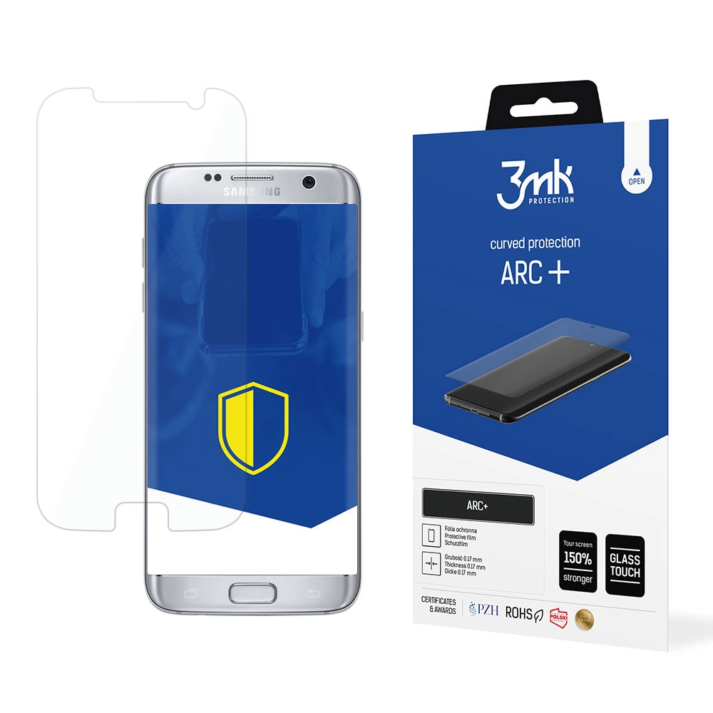 Samsung Galaxy S7 edge (G935F) 3MK ARC+ Protective Film Rounded Fullscreen Protector