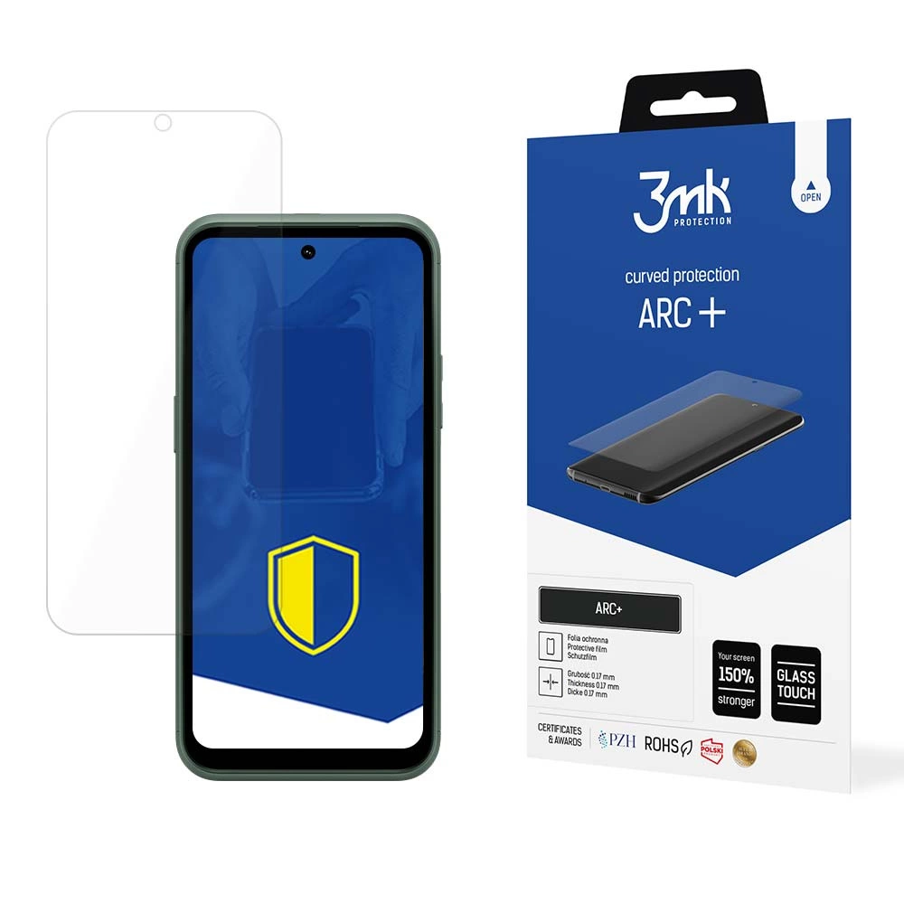 Nokia XR21 Защитная Пленка на Экран | 3MK ARC+ Protective Film Rounded Fullscreen Protector