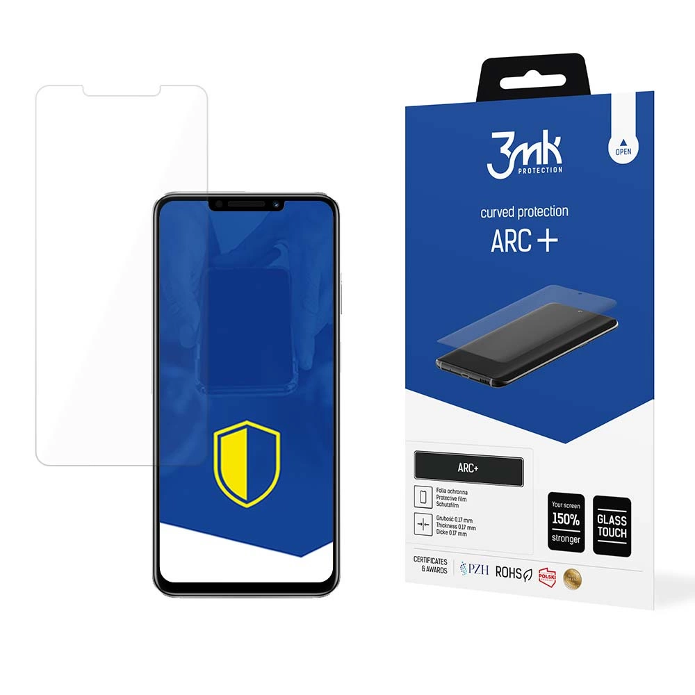 Huawei Nova Y91 3MK ARC+ Protective Film Rounded Fullscreen Protector