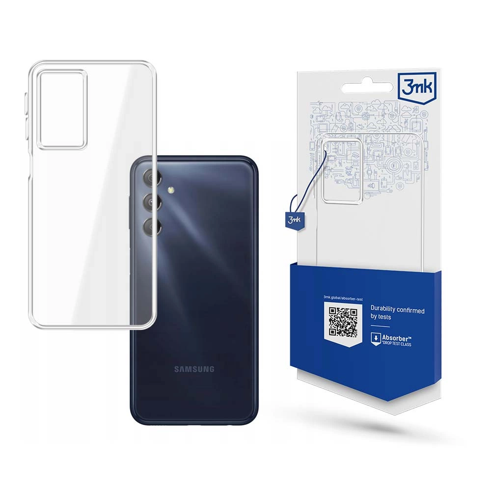 3mk Armor Case Samsung Galaxy M34 5G vāciņš, caurspīdīgs