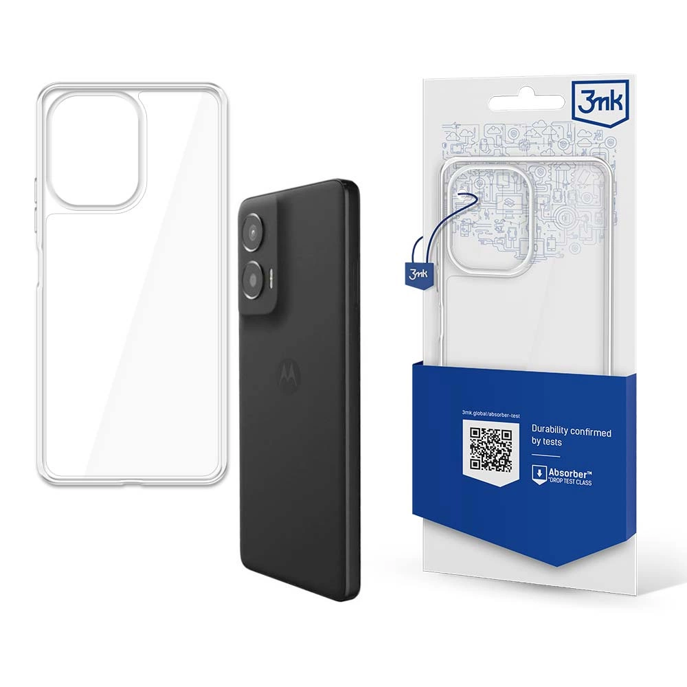 Motorola Moto G Stylus 2024 3MK Armor Case Cover, Transparent