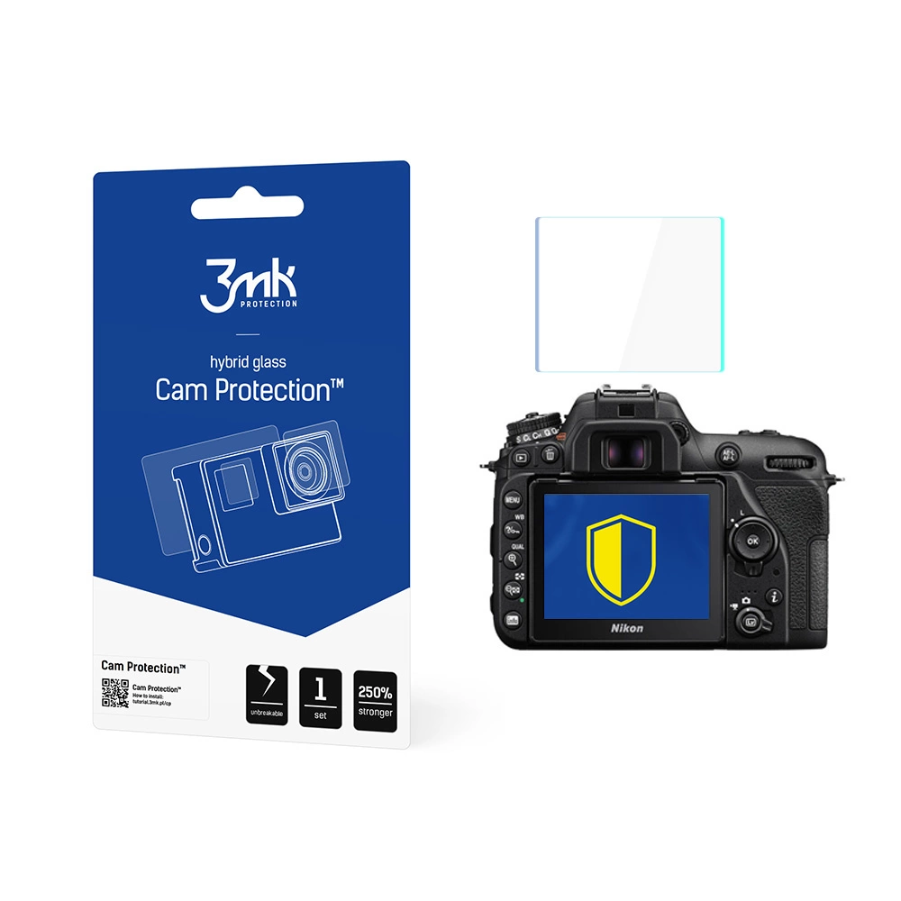 3mk Cam Protection aizsargstikls priekš Nikon D7500 | protective glass for
