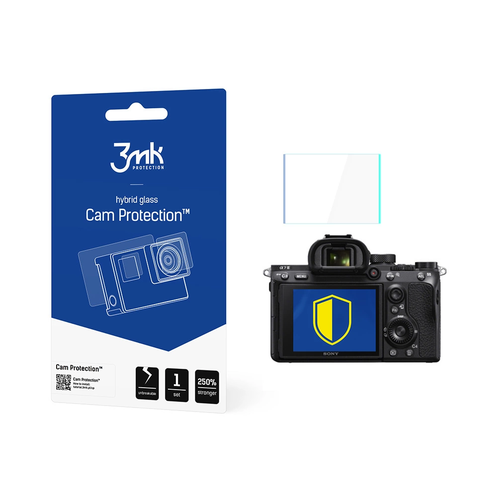 3mk Cam Protection aizsargstikls Sony A7 III kamerai | protective glass for