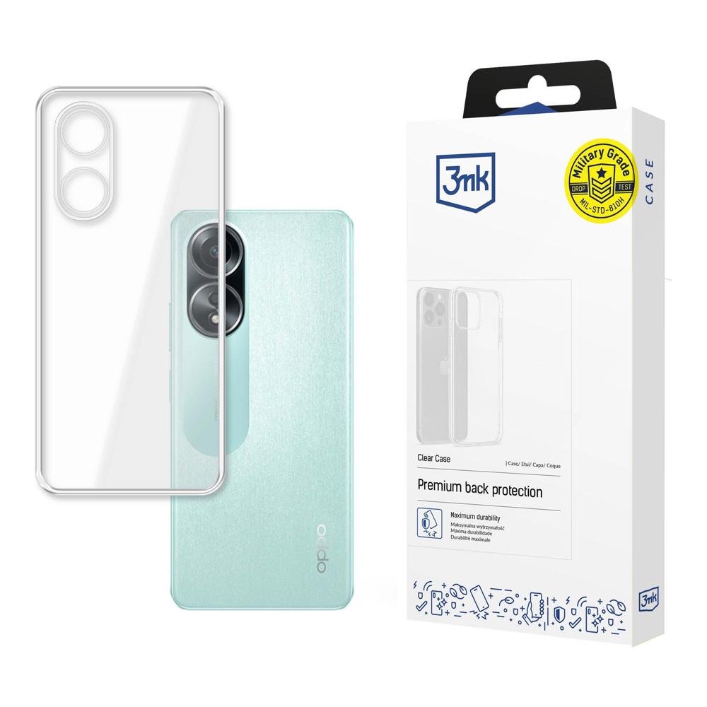 Чехол 3mk Clear Case для Oppo A58 4G, прозрачный