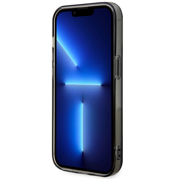 BMW iPhone 13 Pro Max vāciņš Pattern MagSafe, pelēks