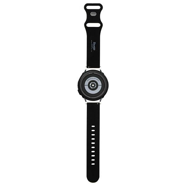 Hello Kitty Silicone Kitty Head Universal Smartwatch Strap 20mm, Black