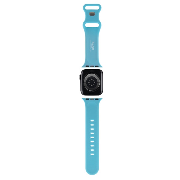 Hello Kitty Apple Watch 38/40/41mm Strap Silicone Kitty Head, Blue