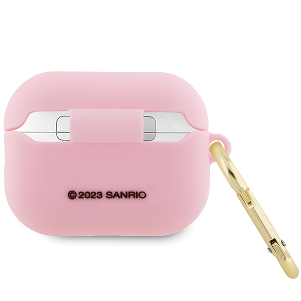 Силиконовый 3D чехол Hello Kitty с головой котенка для AirPods Pro 2 (2022/2023) -...