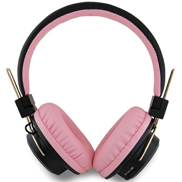 Накладные наушники Hello Kitty с металлическим логотипом Bluetooth -...