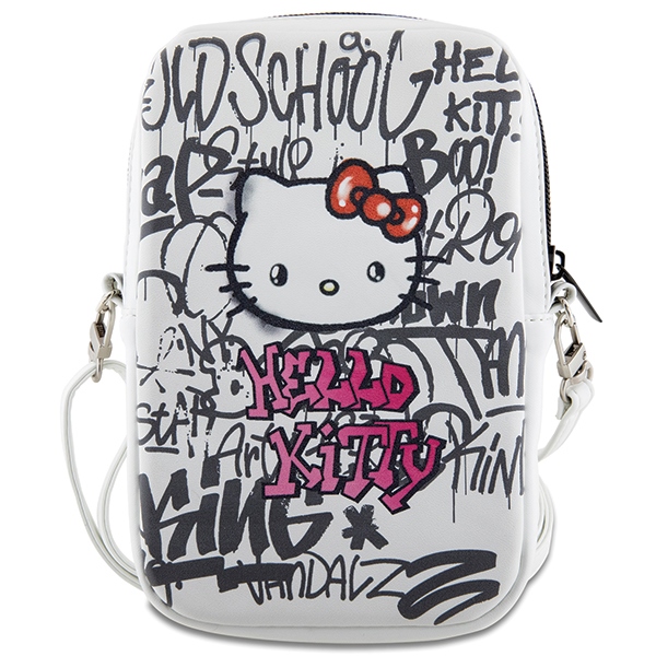 Hello Kitty Graffiti Kitty Head bag - white (0)