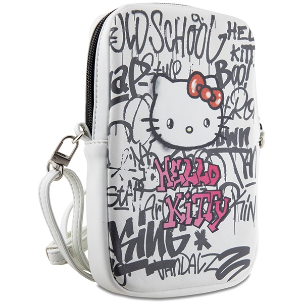 Hello Kitty Graffiti Kitty Head bag - white (1)