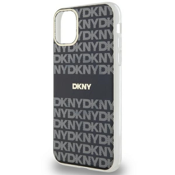 DKNY iPhone 11 / XR Case IML Mono & Stripe MagSafe, Black