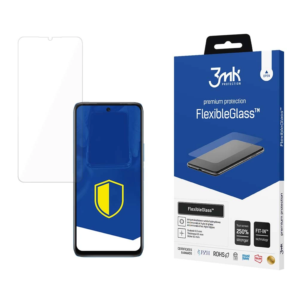 Infinix Hot 20 3MK Flexibleglass Гибкое Стекло | Tempered Glass Screen Protector