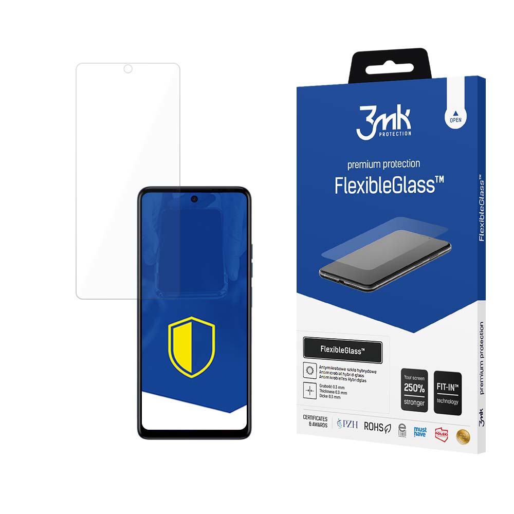 Tecno Spark 10 Pro 3MK Flexibleglass Гибкое Стекло | Tempered Glass Screen Protector
