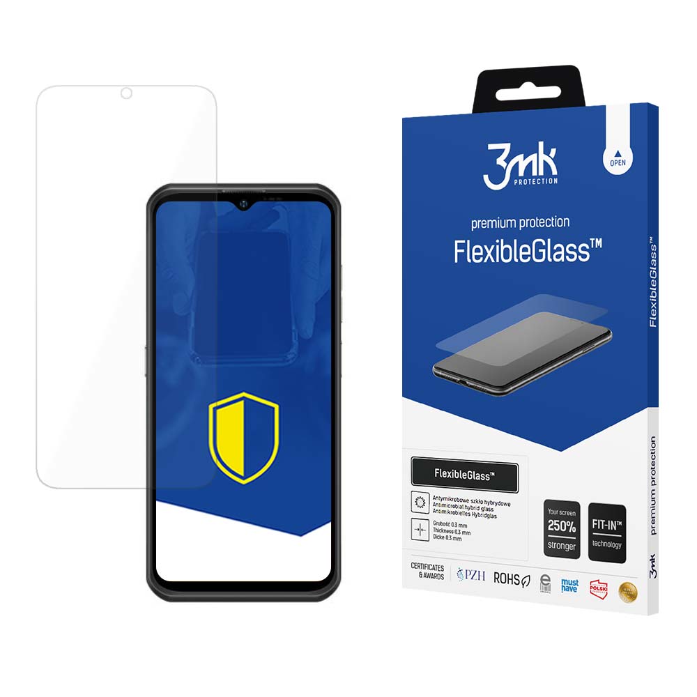 Ulefone Armor 17 Pro 3MK Flexibleglass Гибкое Стекло | Tempered Glass Screen Protector