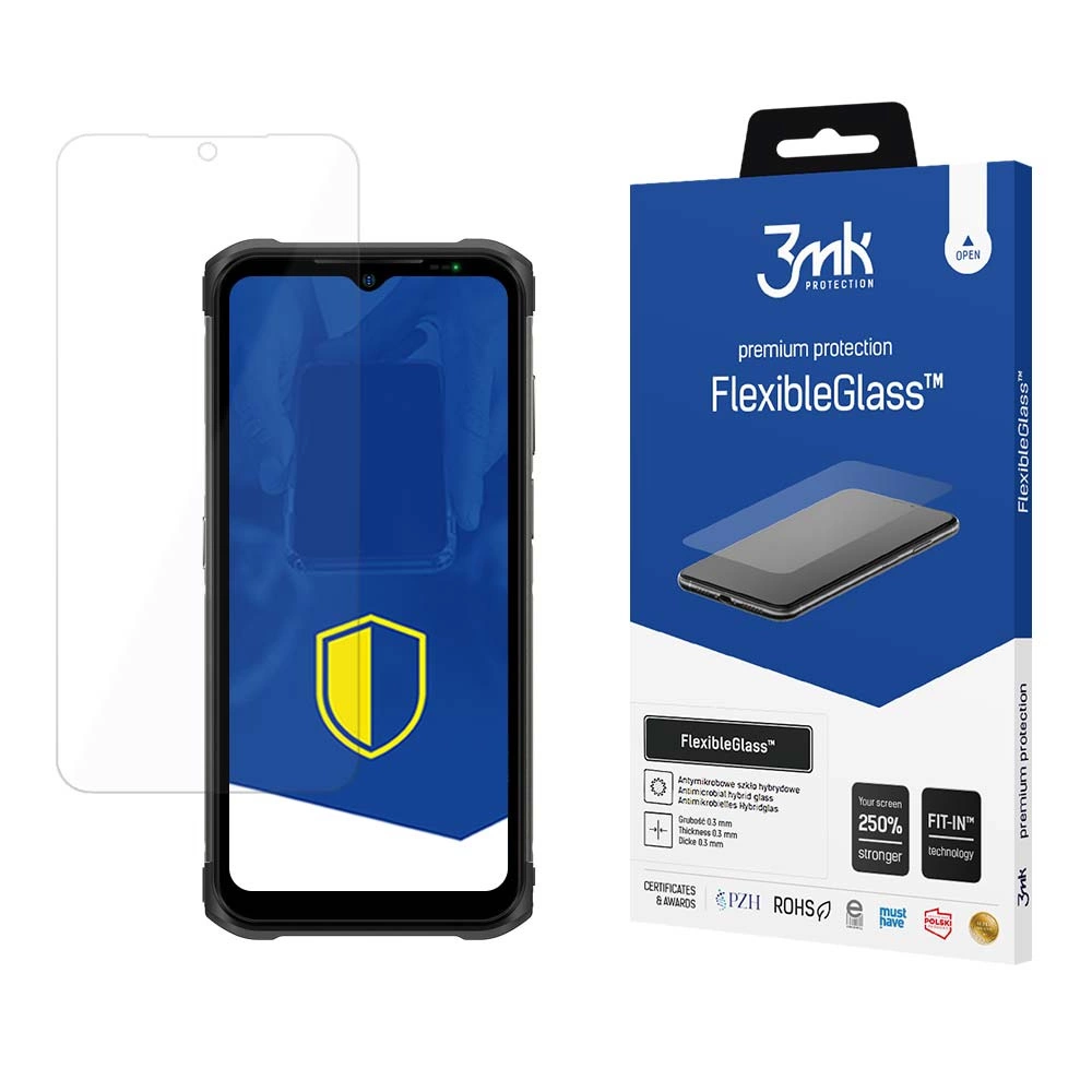 Ulefone Armor 12S 3MK Flexibleglass Lokāms Aizsargstikls | Tempered Glass Screen Protector