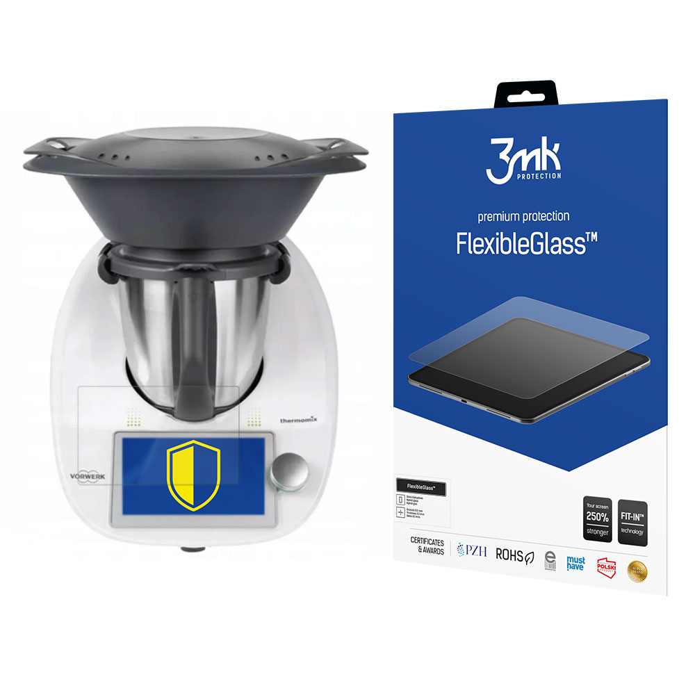 Гибридное защитное стекло 3mk FlexibleGlass для Thermomix TM6