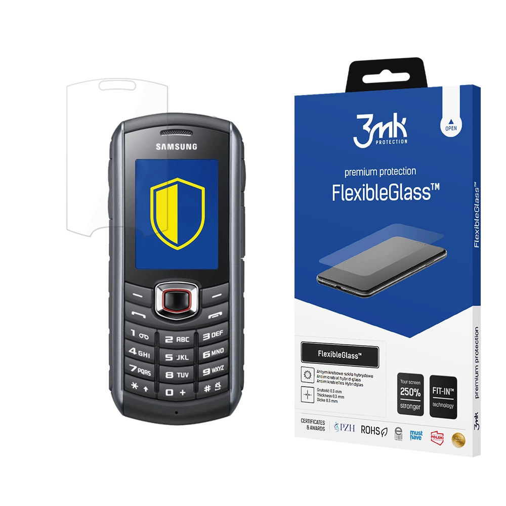 Samsung Xcover B2710 3MK Flexibleglass Tempered Glass Screen Protector