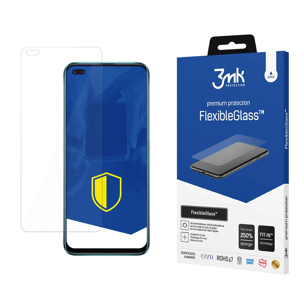 Oppo Reno 4 3MK Flexibleglass Гибкое Стекло | Tempered Glass Screen Protector