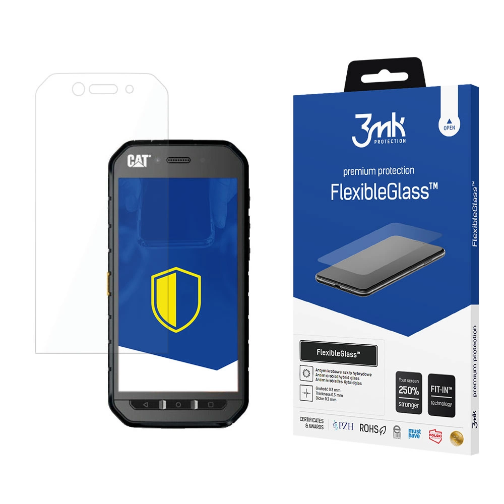 CAT S41 3MK Flexibleglass Lokāms Aizsargstikls | Tempered Glass Screen Protector