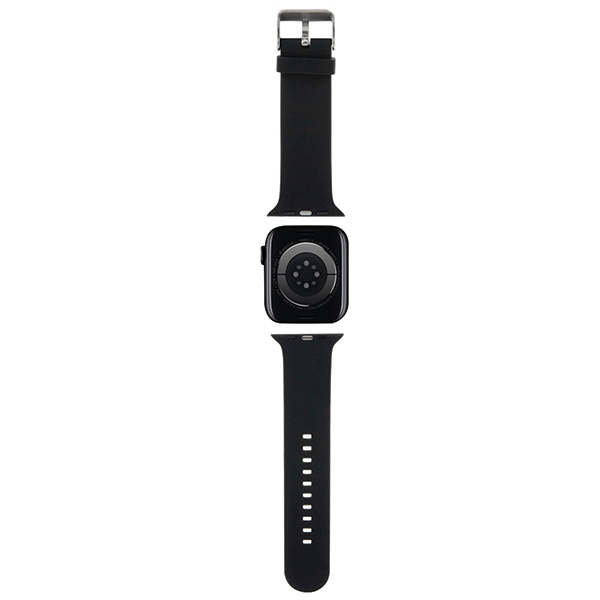 Karl Lagerfeld Apple Watch 38/40/41mm Strap 3D Rubber Karl Head, Black