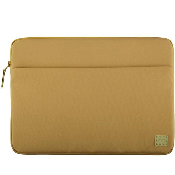 Uniq Vienna Ūdensizturīgs RPET futrālis 14" klēpjdatoram - dzeltens | Waterproof case for a laptop yellow