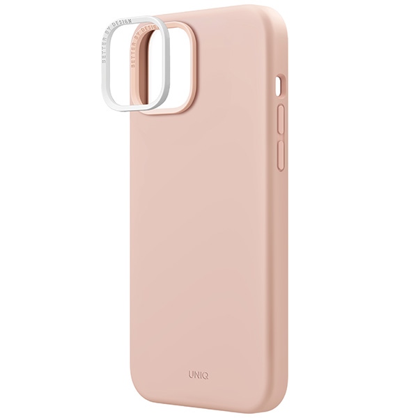 Uniq Lino Hue Magclick vāciņš Apple iPhone 15 - Rozā