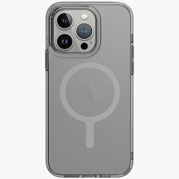 Uniq LifePro Xtreme Magclick uzlādes futrālis iPhone 15 Pro Max - pelēks | Charging case for gray