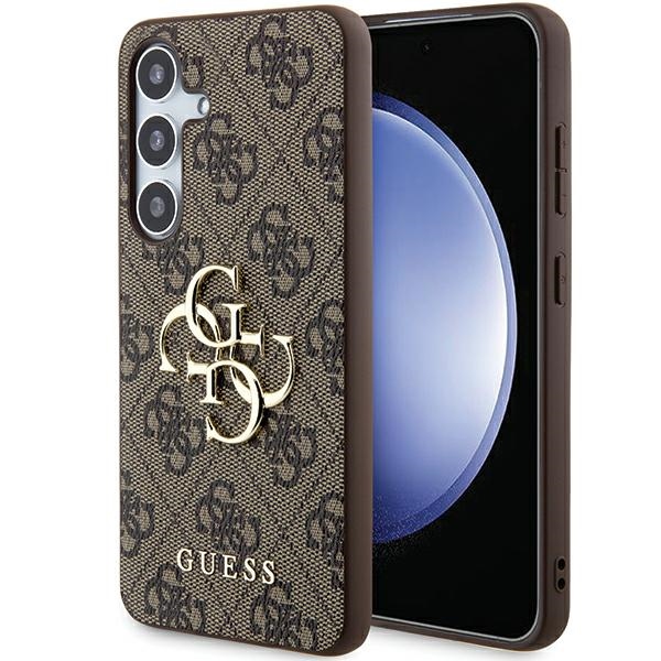 Guess 4G Big Metal Logo korpuss priekš Samsung Galaxy A55 - brūns | case for brown