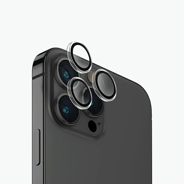 Uniq Optix Clear Camera Lens Protector для объектива камеры iPhone 15 Pro с аппликатором...