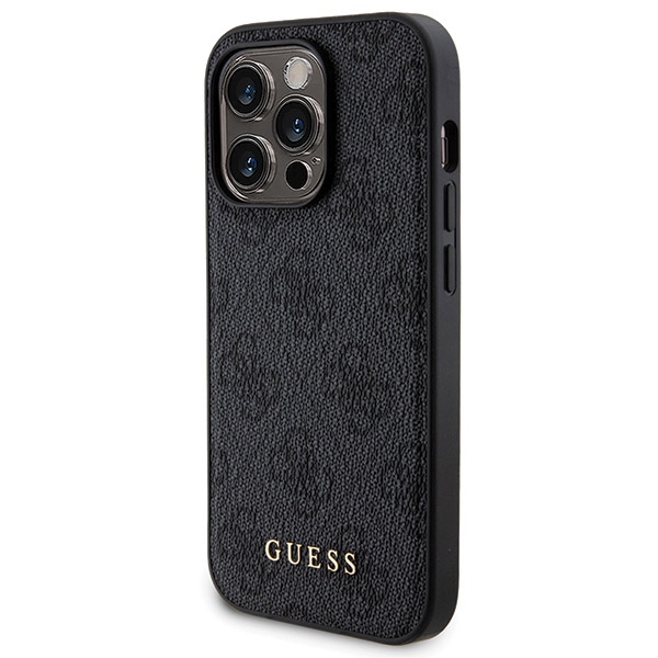 Apple iPhone 13 Pro 6.1\'\' Guess 4G Metal Logo + 5000mAh MagSafe Power Bank Case Cover, Black | Telefona Maciņš...