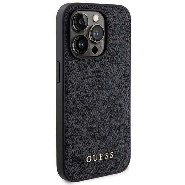 Apple iPhone 13 Pro 6.1\'\' Guess 4G Metal Logo + 5000mAh MagSafe Power Bank Case Cover, Black | Telefona Maciņš...