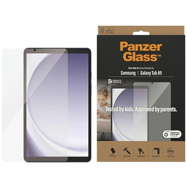 Закаленное стекло PanzerGlass Ultra-Wide Fit для Samsung Galaxy Tab A9