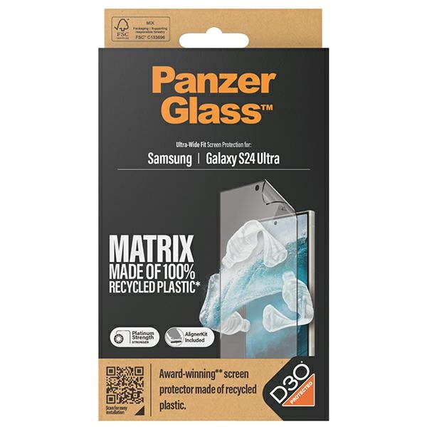 PanzerGlass Ultra-Wide Fit закаленное стекло с D3O® аппликатором для Samsung Galaxy...