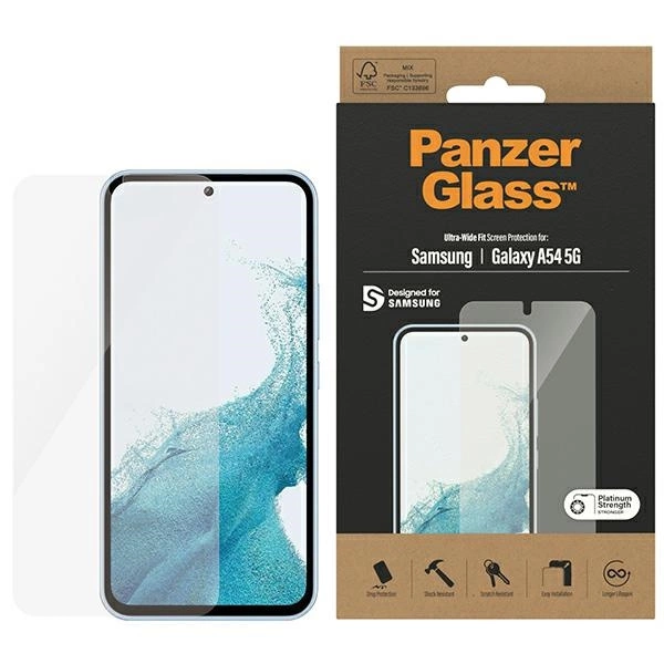 Закаленное стекло PanzerGlass Ultra-Wide Fit для Samsung Galaxy A54 5G