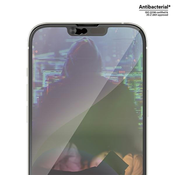 PanzerGlass Ultra-Wide Fit антибактериальное закаленное стекло с крышкой...