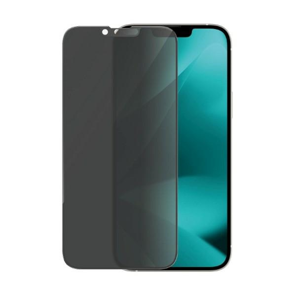 PanzerGlass Ultra-Wide Fit Tempered Glass Antibacterial Privacy with Positioner for iPhone 14 Plus / 13 Pro Max