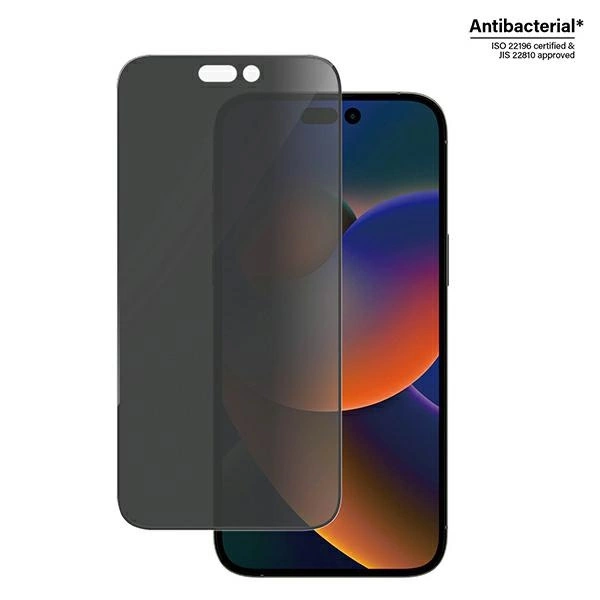 Закаленное стекло PanzerGlass Ultra-Wide Fit с антибактериальным покрытием...