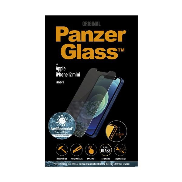 PanzerGlass Standard Super+ антибактериальное приватизирующее закаленное...