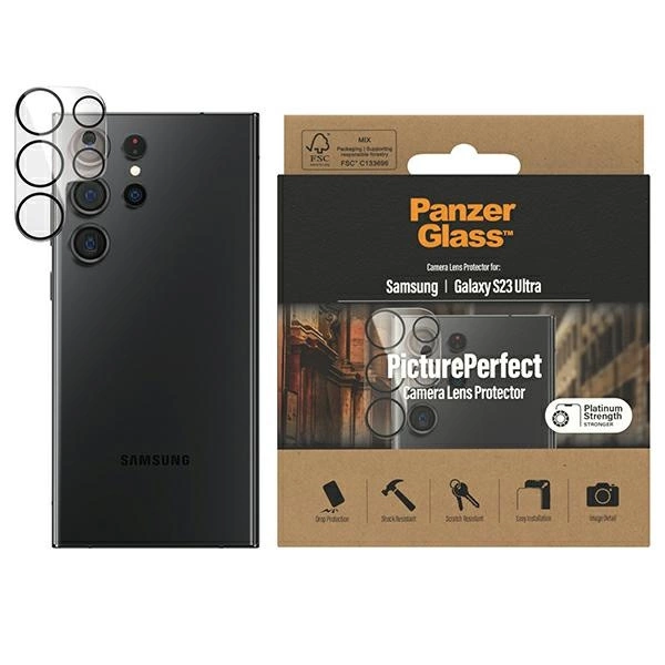 PanzerGlass Picture Perfect защита камеры для Samsung Galaxy S23 Ultra
