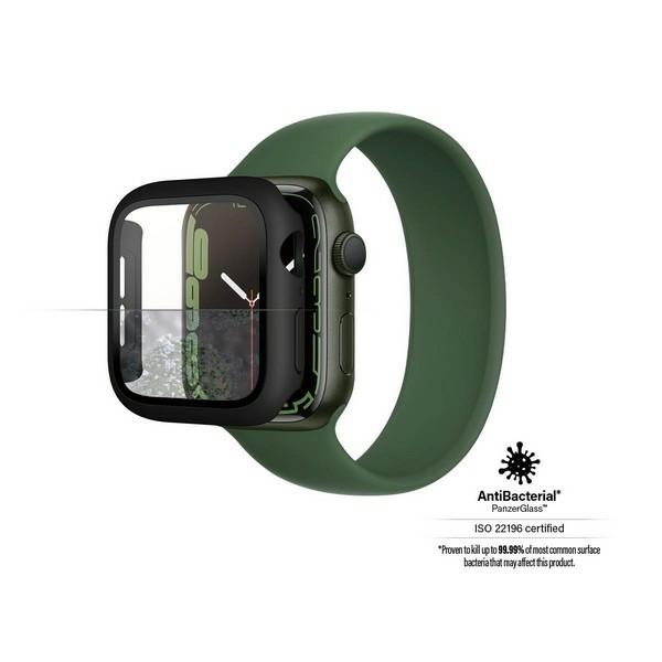 PanzerGlass Apple Watch 7 (41 mm) aizsargvāciņš Full Body, melns